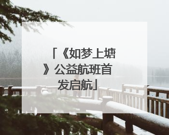 《如梦上塘》公益航班首发启航
