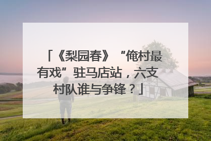 《梨园春》“俺村最有戏”驻马店站，六支村队谁与争锋？