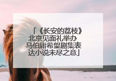 《长安的荔枝》北京见面礼举办 马伯庸希望剧集表达小说未尽之意
