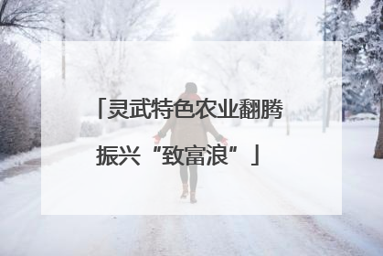 灵武特色农业翻腾振兴“致富浪”