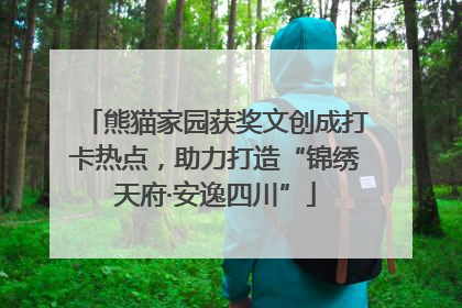 熊猫家园获奖文创成打卡热点，助力打造“锦绣天府·安逸四川”