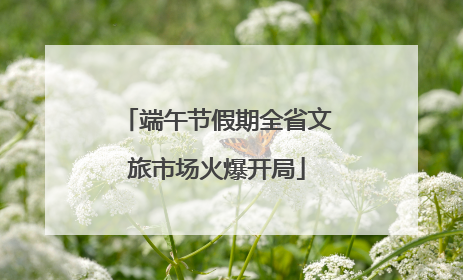 端午节假期全省文旅市场火爆开局