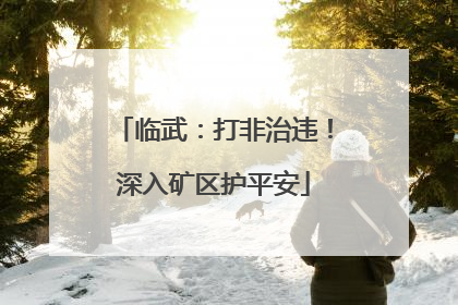 临武：打非治违！深入矿区护平安
