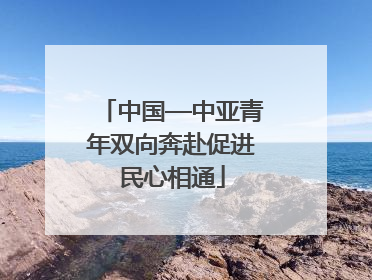 中国—中亚青年双向奔赴促进民心相通
