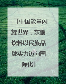 中国能量闪耀世界，东鹏饮料以民族品牌实力迈向国际化