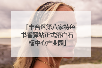 丰台区第八家特色书香驿站正式落户石榴中心产业园