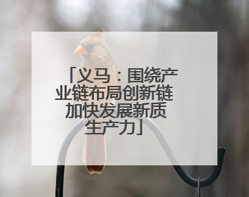 义马：围绕产业链布局创新链 加快发展新质生产力