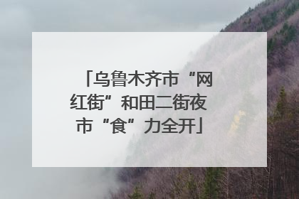 乌鲁木齐市“网红街”和田二街夜市“食”力全开