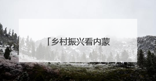 乡村振兴看内蒙古｜盐碱地“舒筋活络” “白色荒漠”长出吨粮田