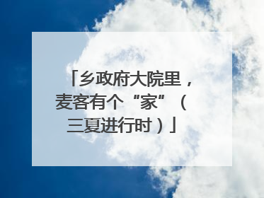 乡政府大院里，麦客有个“家”（三夏进行时）