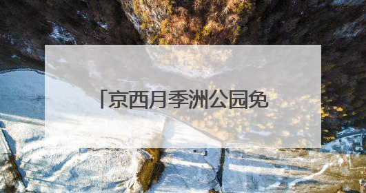 京西月季洲公园免费开放，市民假期驱车前来赏花打卡