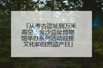 从考古遗址到万米高空：金沙遗址博物馆举办系列活动迎接文化和自然遗产日