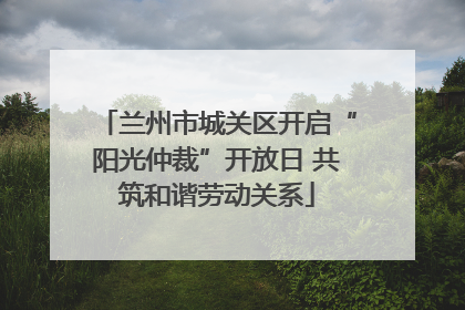 兰州市城关区开启“阳光仲裁”开放日 共筑和谐劳动关系