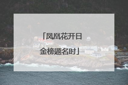 凤凰花开日 金榜题名时