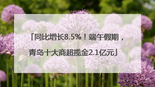 同比增长8.5%！端午假期，青岛十大商超揽金2.1亿元