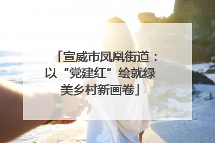 宣威市凤凰街道：以“党建红”绘就绿美乡村新画卷