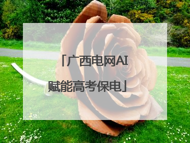 广西电网AI赋能高考保电