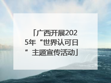 广西开展2025年“世界认可日”主题宣传活动