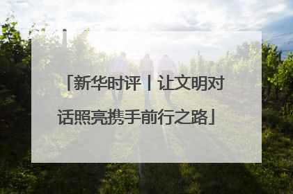 新华时评丨让文明对话照亮携手前行之路