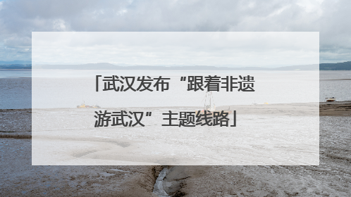 武汉发布“跟着非遗游武汉”主题线路