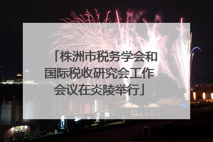 株洲市税务学会和国际税收研究会工作会议在炎陵举行