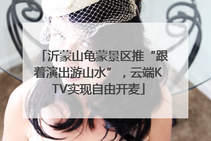 沂蒙山龟蒙景区推“跟着演出游山水”，云端KTV实现自由开麦
