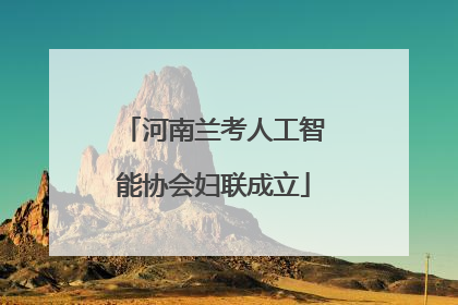 河南兰考人工智能协会妇联成立