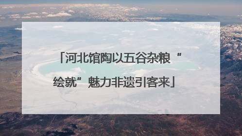 河北馆陶以五谷杂粮“绘就”魅力非遗引客来