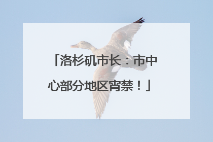 洛杉矶市长：市中心部分地区宵禁！