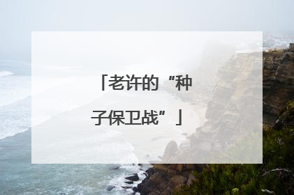 老许的“种子保卫战”