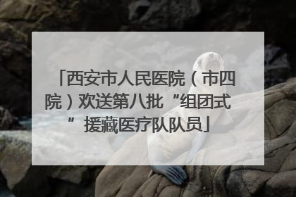 西安市人民医院（市四院）欢送第八批“组团式”援藏医疗队队员
