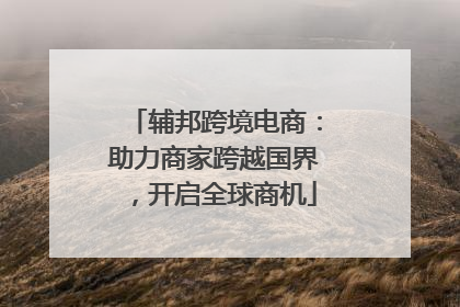 辅邦跨境电商：助力商家跨越国界，开启全球商机