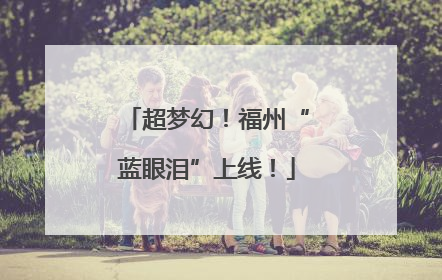 超梦幻！福州“蓝眼泪”上线！