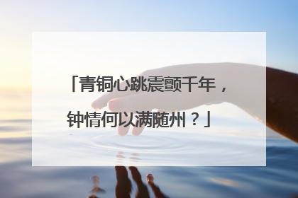 青铜心跳震颤千年，钟情何以满随州？