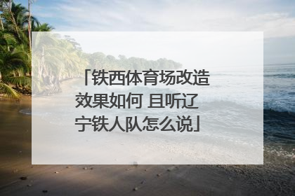 铁西体育场改造效果如何 且听辽宁铁人队怎么说